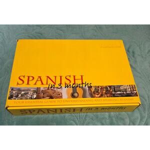Spanish In 3 Months-CD Language Course-New In Box